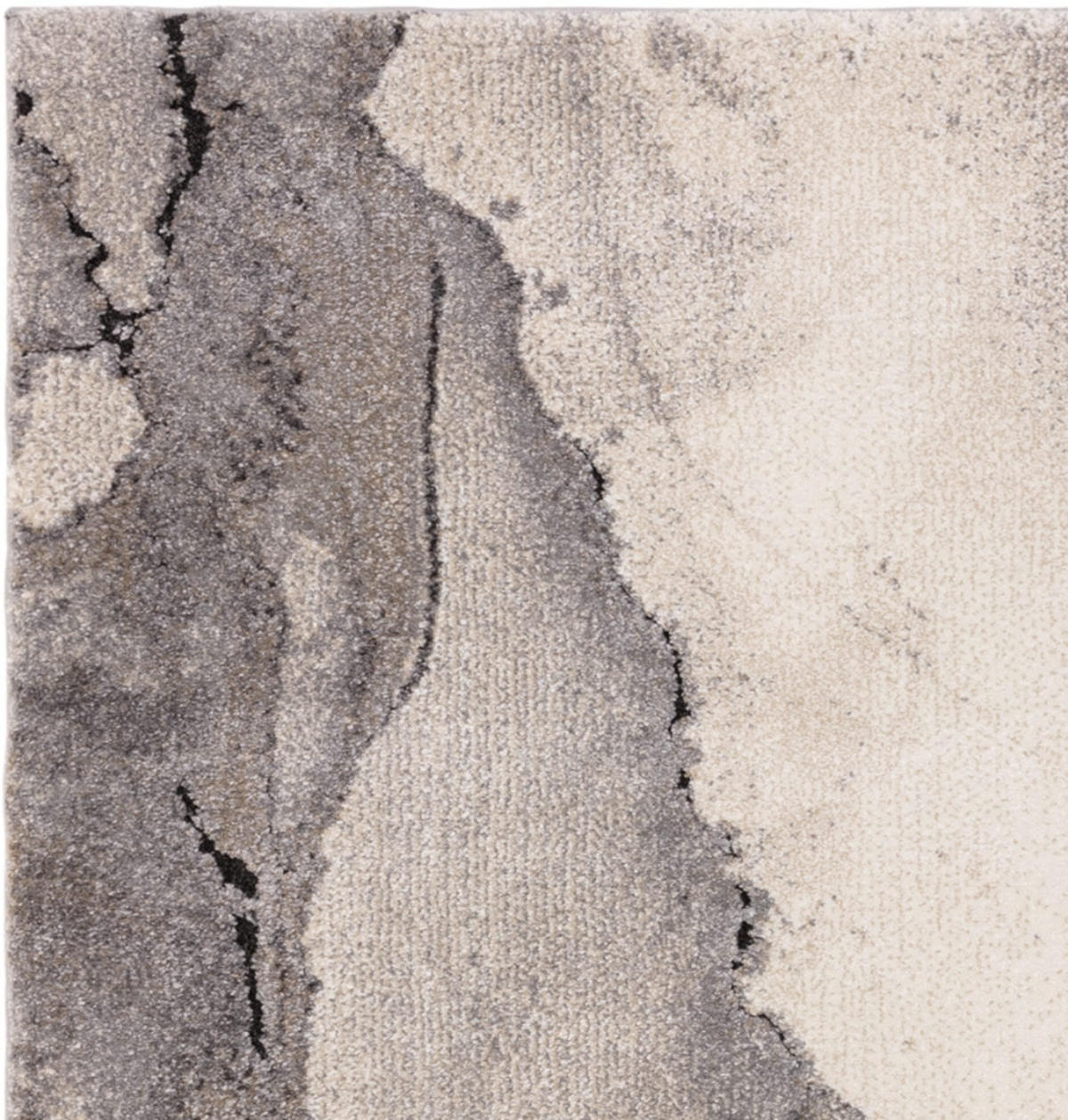 TEPPICH Flachgewebe HAVEN Grau 120 x 170 cm - Grau, Textil (120/170cm) - Novatrend