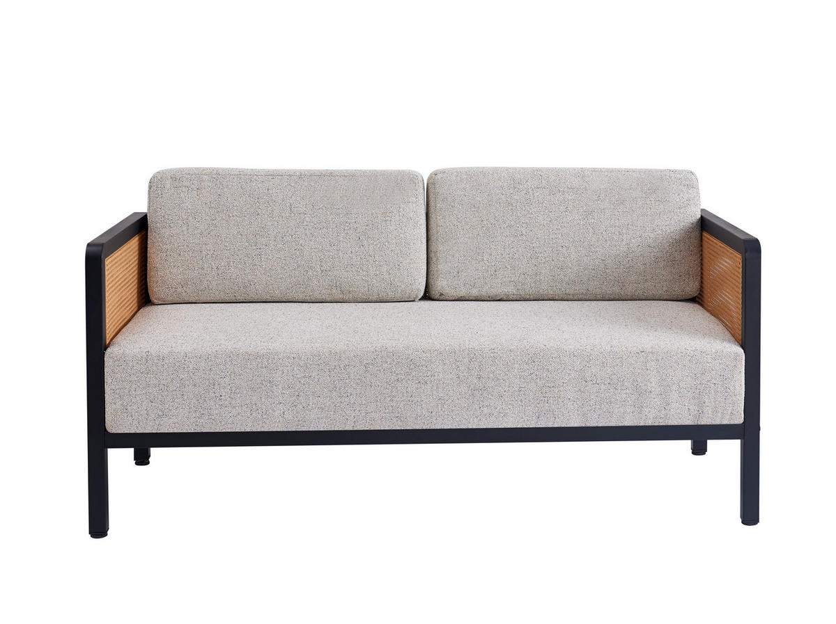 SOFA Wolle Grau - Grau, Textil (160/82/68cm) - Nordlys