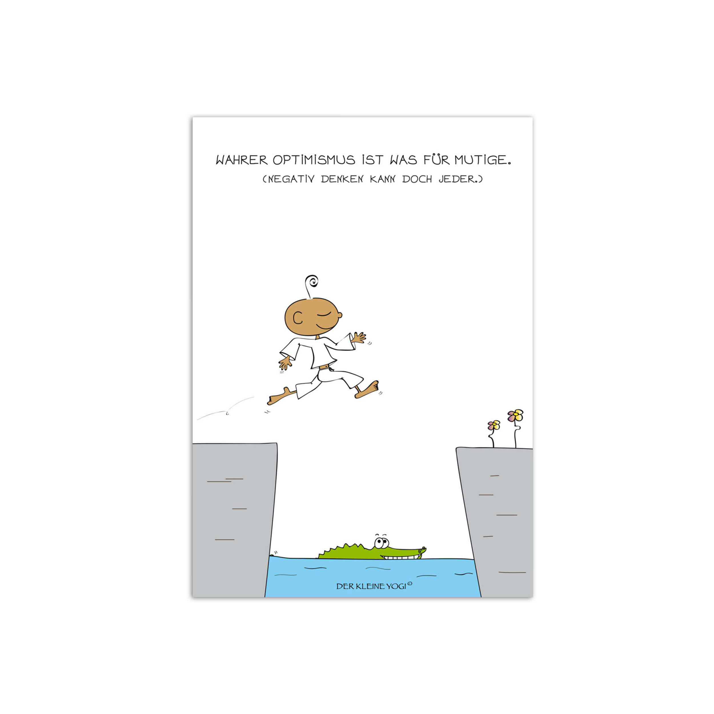 POSTKARTE Der Kleine Yogi Wahrer Optimismus, 10er Pack, Papier / Pappe, 10.5 cm x 15 cm - Multicolor, Papier (15/1cm) - Goebel