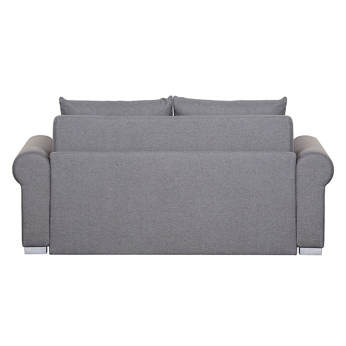 SCHLAFSOFA - Grau, Textil (164/90/90cm) - home24