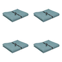 TISCHDECKE Madison Home - Blau - 250/140/ cm - 4er-Set - Blau, Textil (140/250cm) - Madison