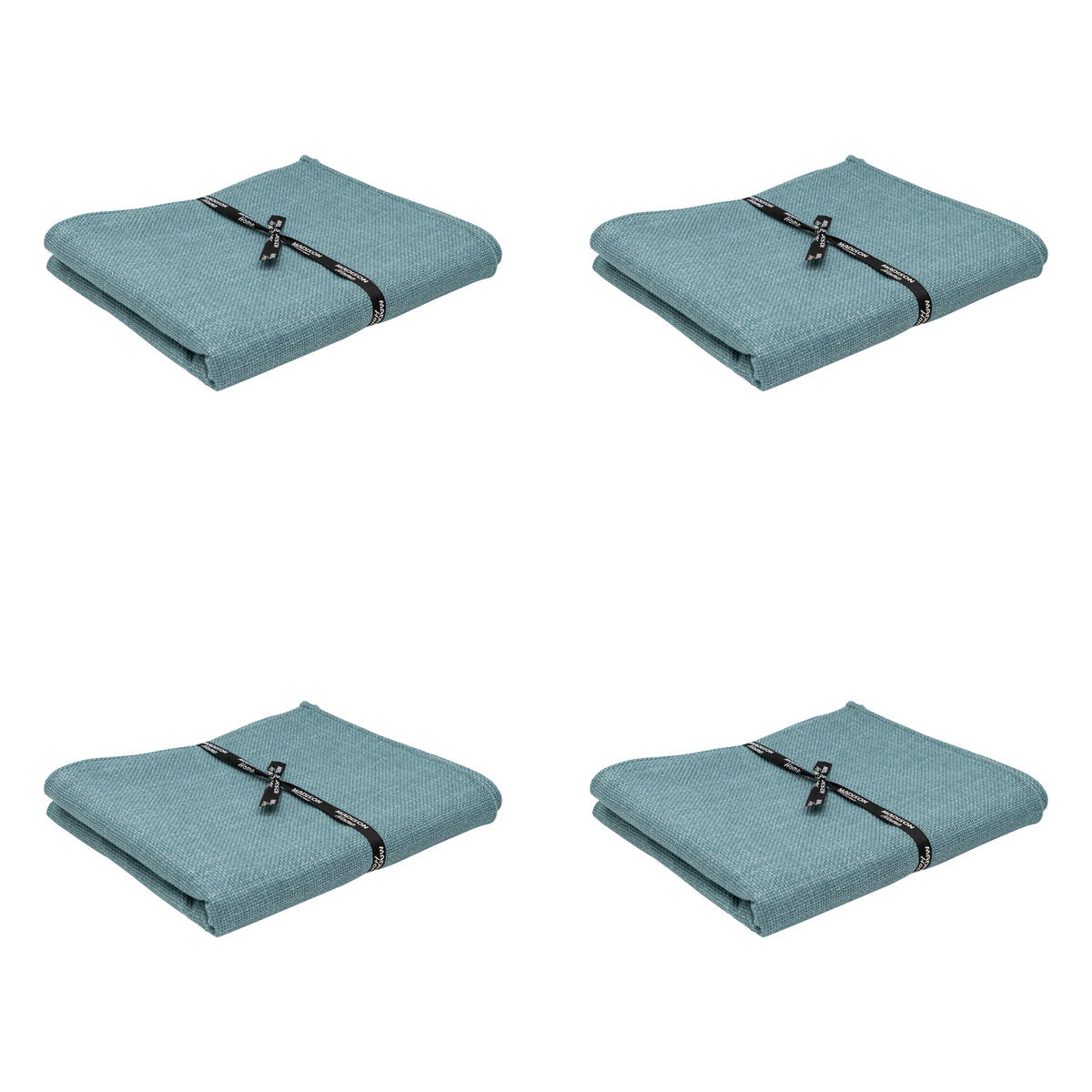 TISCHDECKE Madison Home - Blau - 250/140/ cm - 4er-Set - Blau, Textil (140/250cm) - Madison