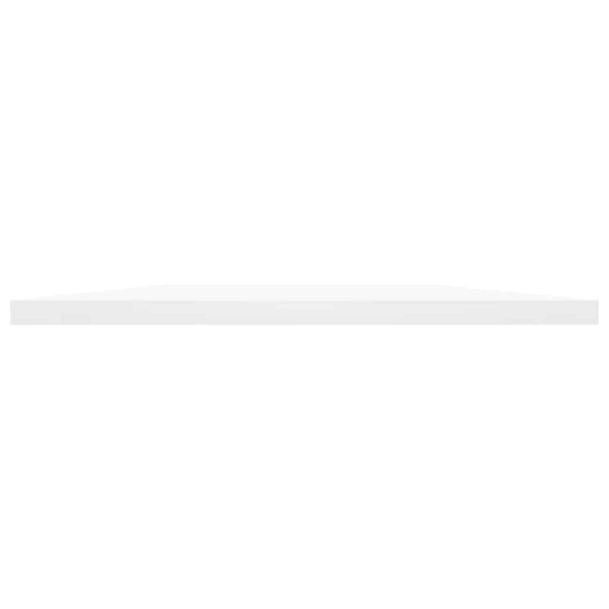 BÜCHERREGAL-BRETTER 4Er Set Weiss 40/40/1,5 Cm Holzwerkstoff - Weiß, Holzwerkstoff (40/1.5/40cm) - vidaXL