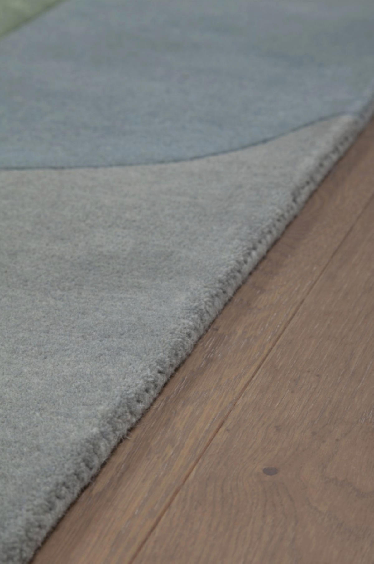 TEPPICH modern handgetuftet Wolle Viskose RICHMOND Grün 200 x 300 cm - Grün, Naturmaterialien (200/300cm) - Novatrend