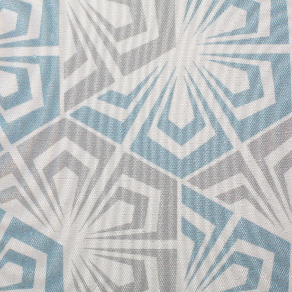 DEKOKISSEN 2er-Set Hellblau 45/45 cm Primrose - Multicolor/Hellblau, Textil (45/45cm) - Beliani