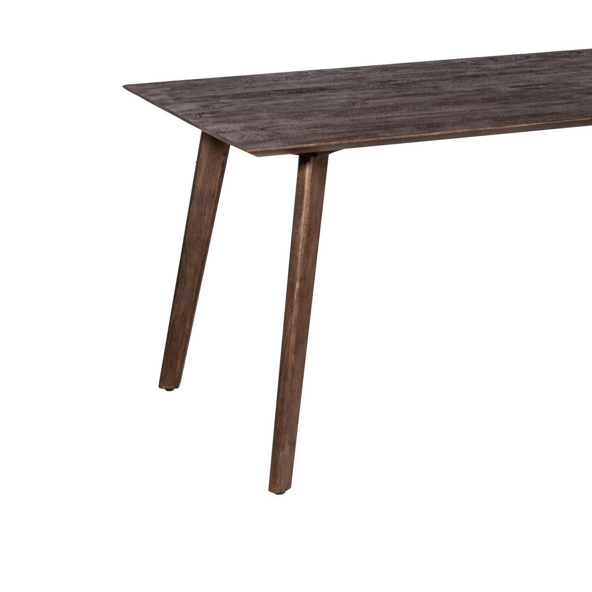 ESSTISCH aus Mangoholz 160cm, dunkelbraun - Dunkelbraun, Holz (160/90/76cm) - Giga Meubel