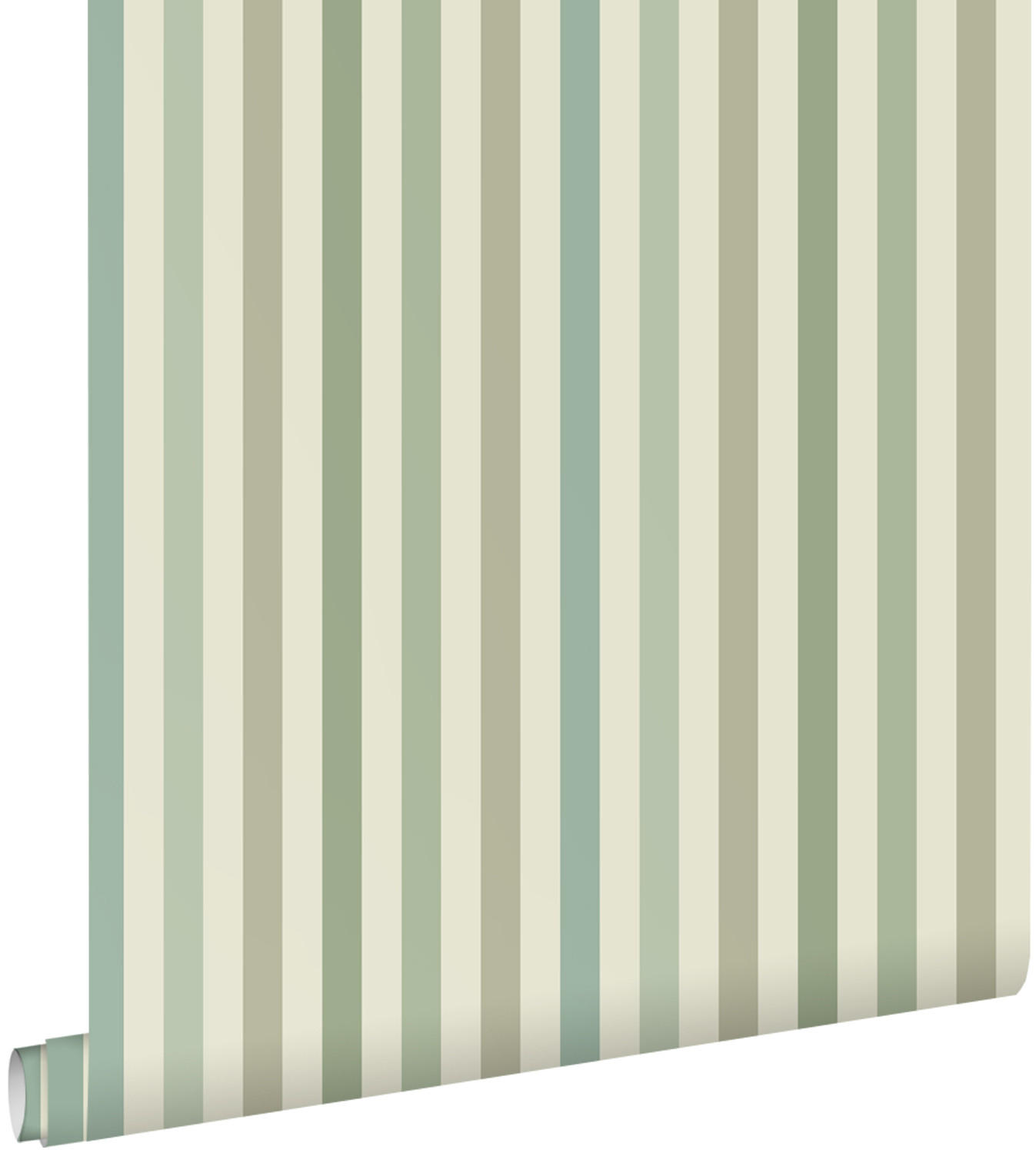 TAPETE Streifen 50 x 900 cm - Grün, Papier (50/900cm) - ESTAhome