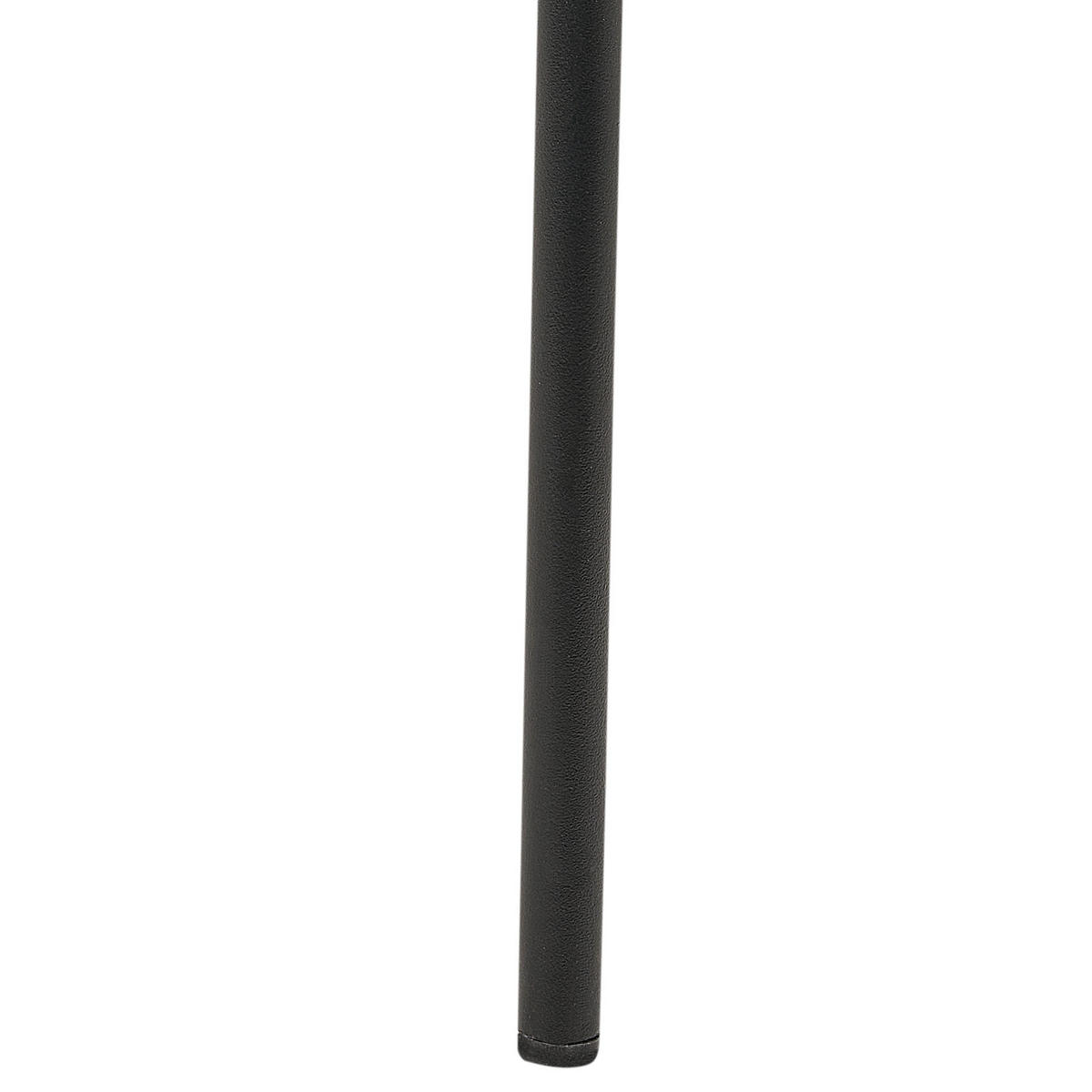 ÉTKEZŐSZÉK 2 darabos Szett Bársony világosszürke/fekete Luana - világosszürke/fekete, textil (50/80/58cm) - Beliani