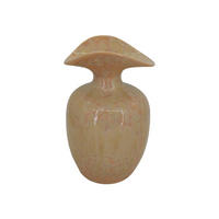VASE Marillo - Orange - 19.5/19.5/33 cm - Orange, Keramik (33cm) - Light & Living