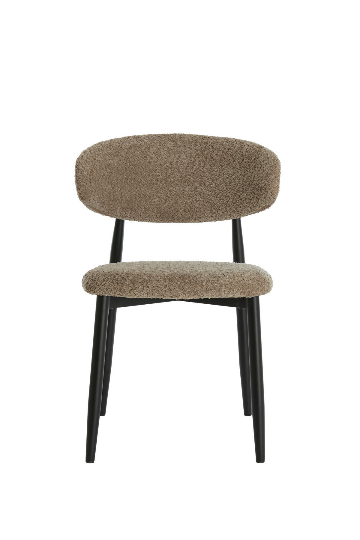 ESSZIMMERSTUHL Eniola Braun 54/52/76 cm - Braun, Metall (52/76/54cm) - Light & Living