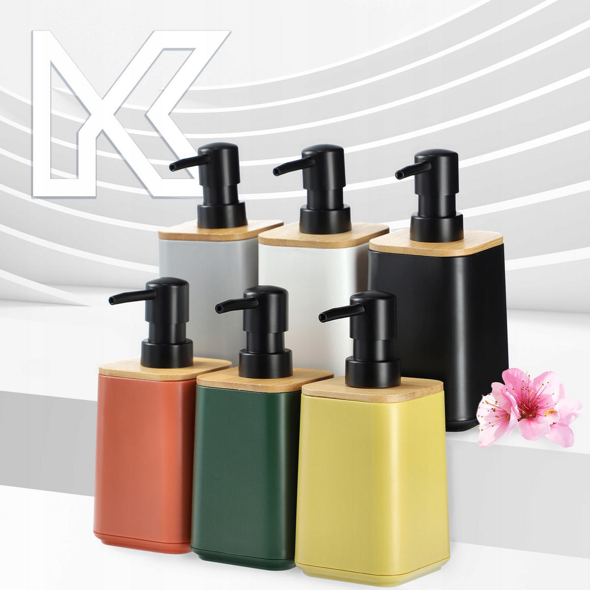 SEIFENSPENDER mit Pumpe, gelb - Gelb, Kunststoff (7.3/16.2/7.3cm) - KADAX