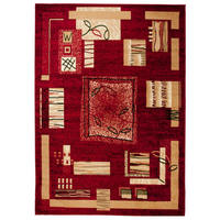 TEPPICH ATLAS Rot Beige 220/300 cm - Beige/Rot, Textil (220/300cm) - Tapiso