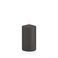 STUMPENKERZEN Grau Ø 68 x 130 mm, 12 Stück - Grau, Paraffin (7/13cm) - Wiedemann Kerzen