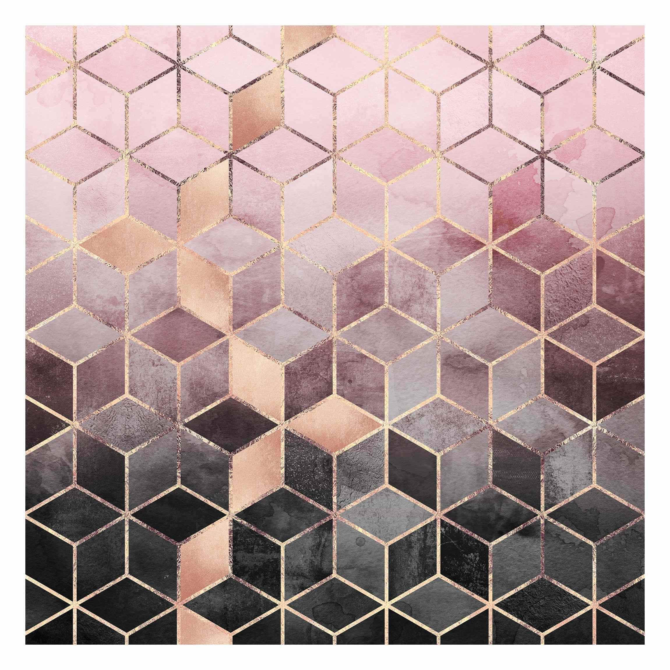 Bilderwelten Fototapete Rosa 192x192 cm