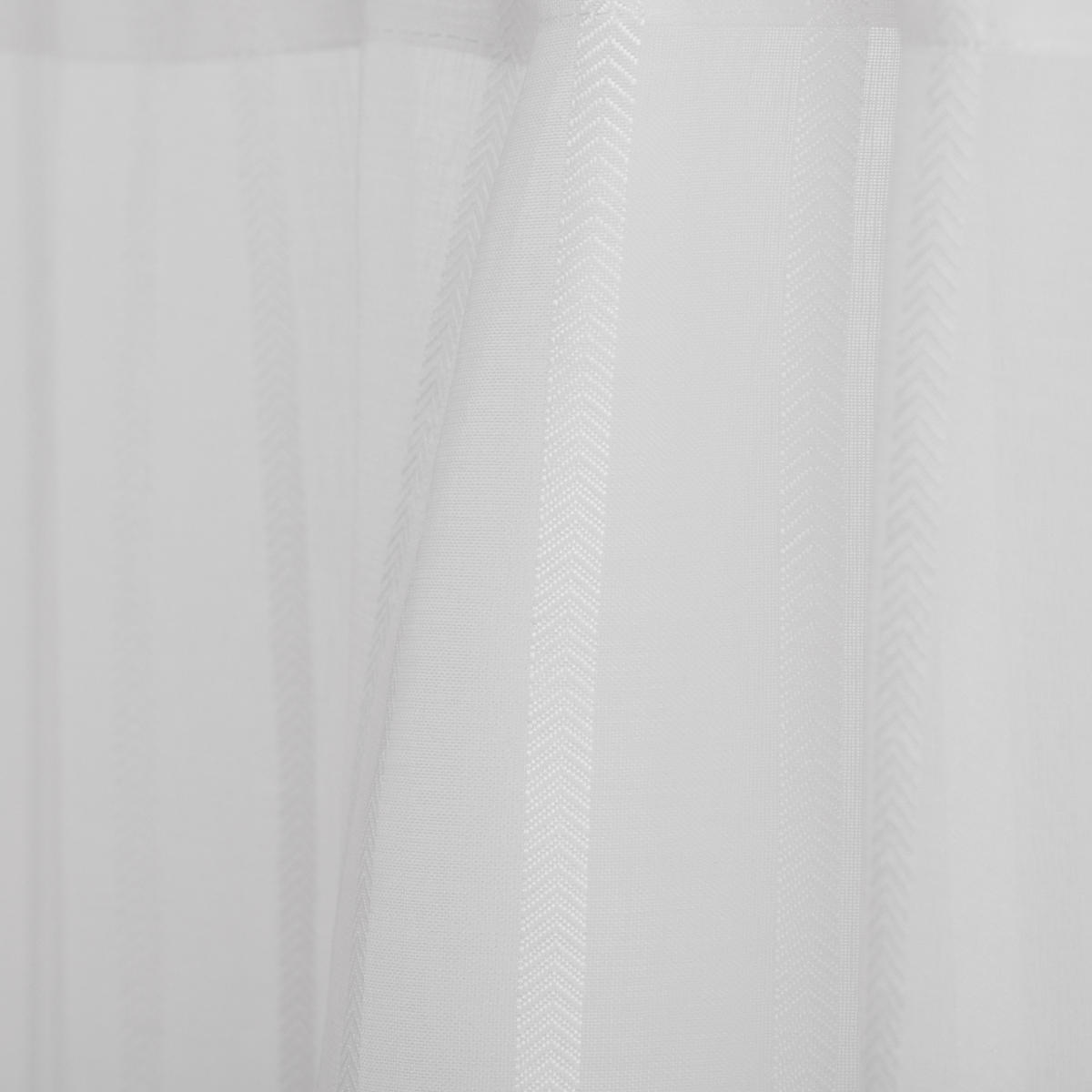 VORHANG Zion - Weiß, Textil (140/1/250cm) - home&you