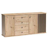 KOMMODE CALI C-20 - Eiche Artisan, Holzwerkstoff (183/85/41cm) - Meblini