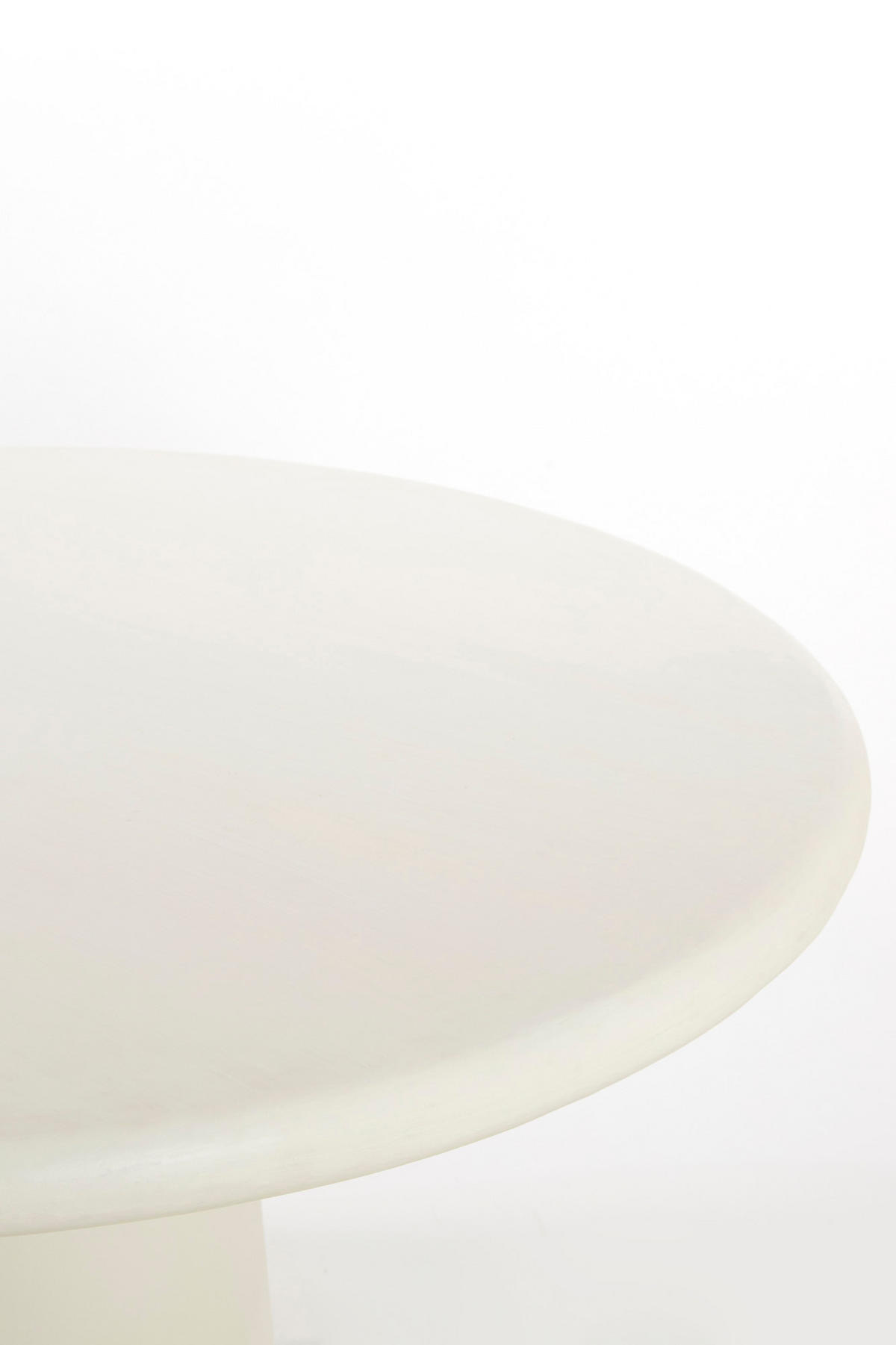 ESSTISCH Kulona Weiß Ø140/76 cm - Weiß, Holz (140/140/76cm) - Light & Living