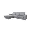 ECKSOFA Nevio In Scala - Hellgrau, Holzwerkstoff/Textil (312/202cm) - Fun Möbel