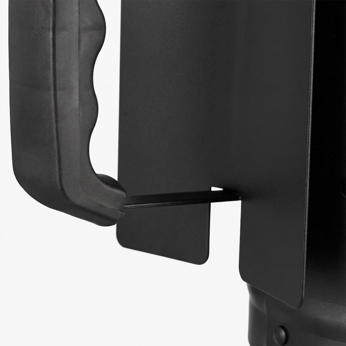 ANZÜNDKAMIN - Schwarz, Kunststoff/Metall (24/27/16cm) - Relaxdays