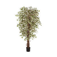 KUNSTBAUM Künstlicher Ficus- Jessica 210 cm - Multicolor, Kunststoff (210cm) - aplanta
