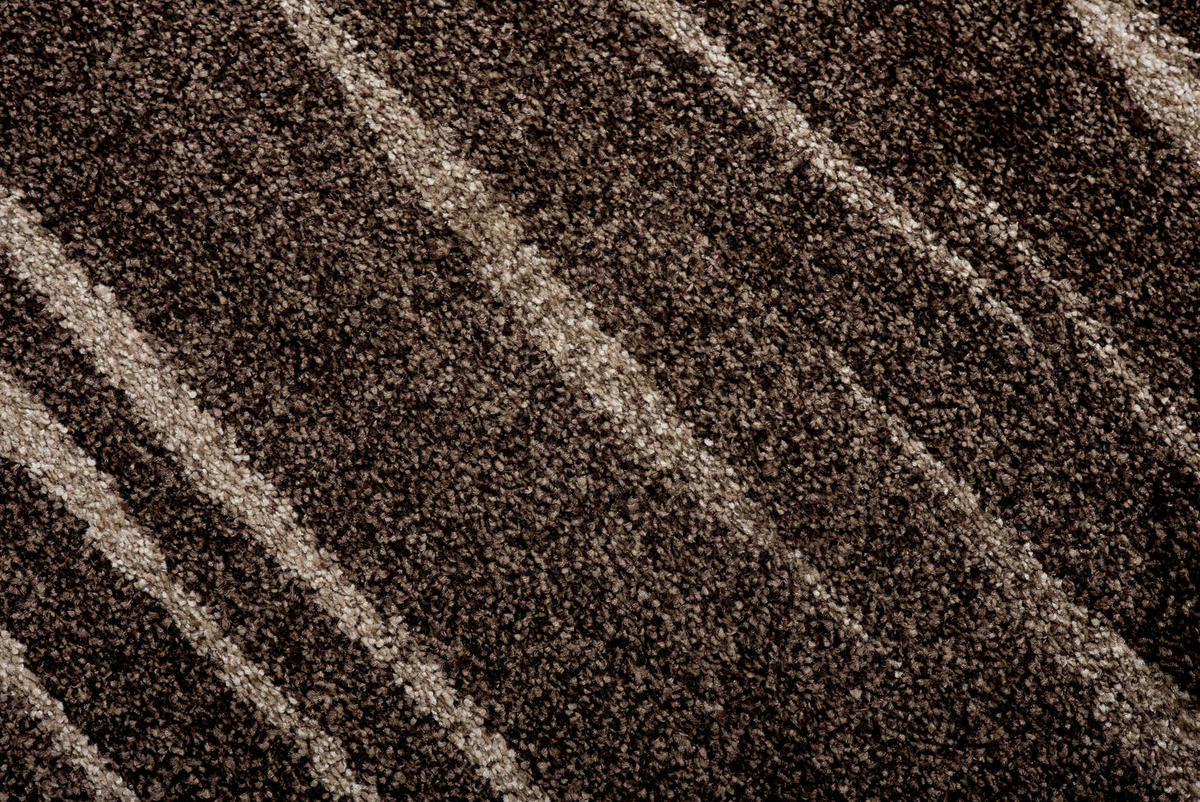LÄUFER SARI Dunkelbraun 90/1100 cm - Dunkelbraun, Textil (90/1100cm) - Tapiso