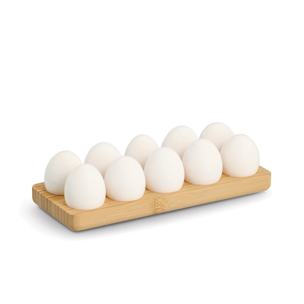 EIERBOX Kühlschrank Yanno - Braun, Naturmaterialien (10/2/24.5cm) - ZELLER
