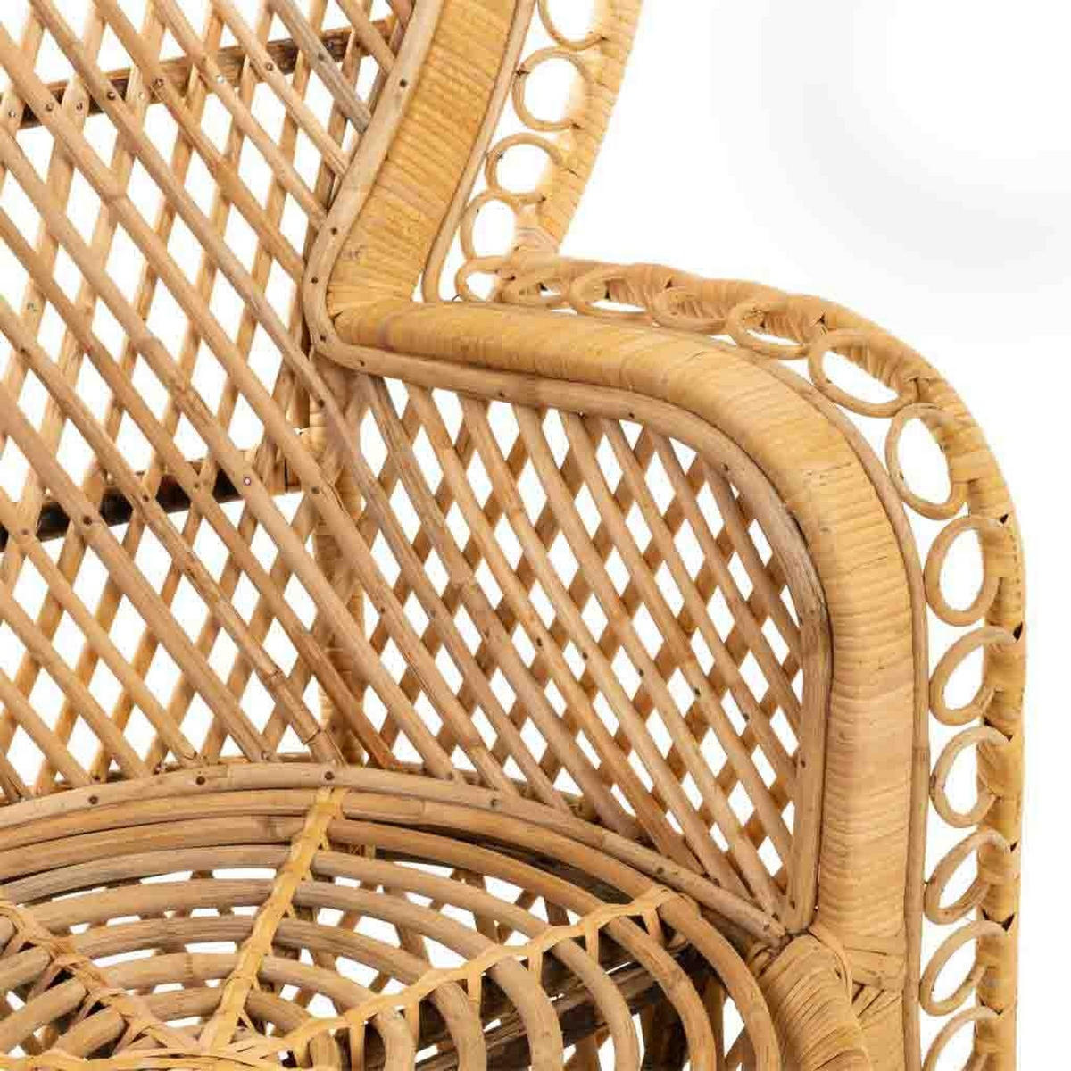 SESSEL aus bambus 96x50x140 cm braun - Braun, Naturmaterialien (96/140/49.5cm) - Wanderlust