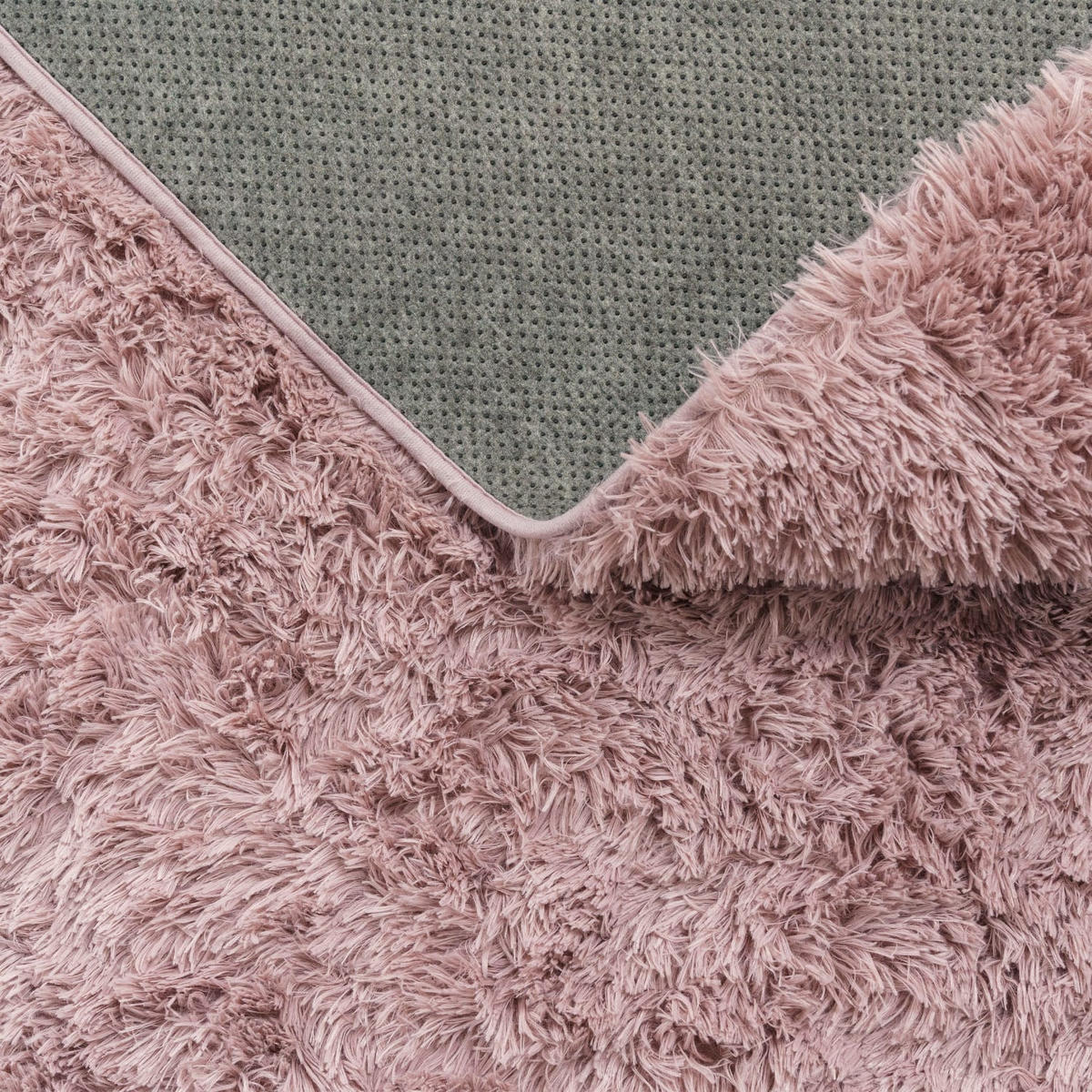 HOCHFLORTEPPICH Rosa 160 x 220 cm - Rosa, Kunststoff (160/220cm) - TT Home