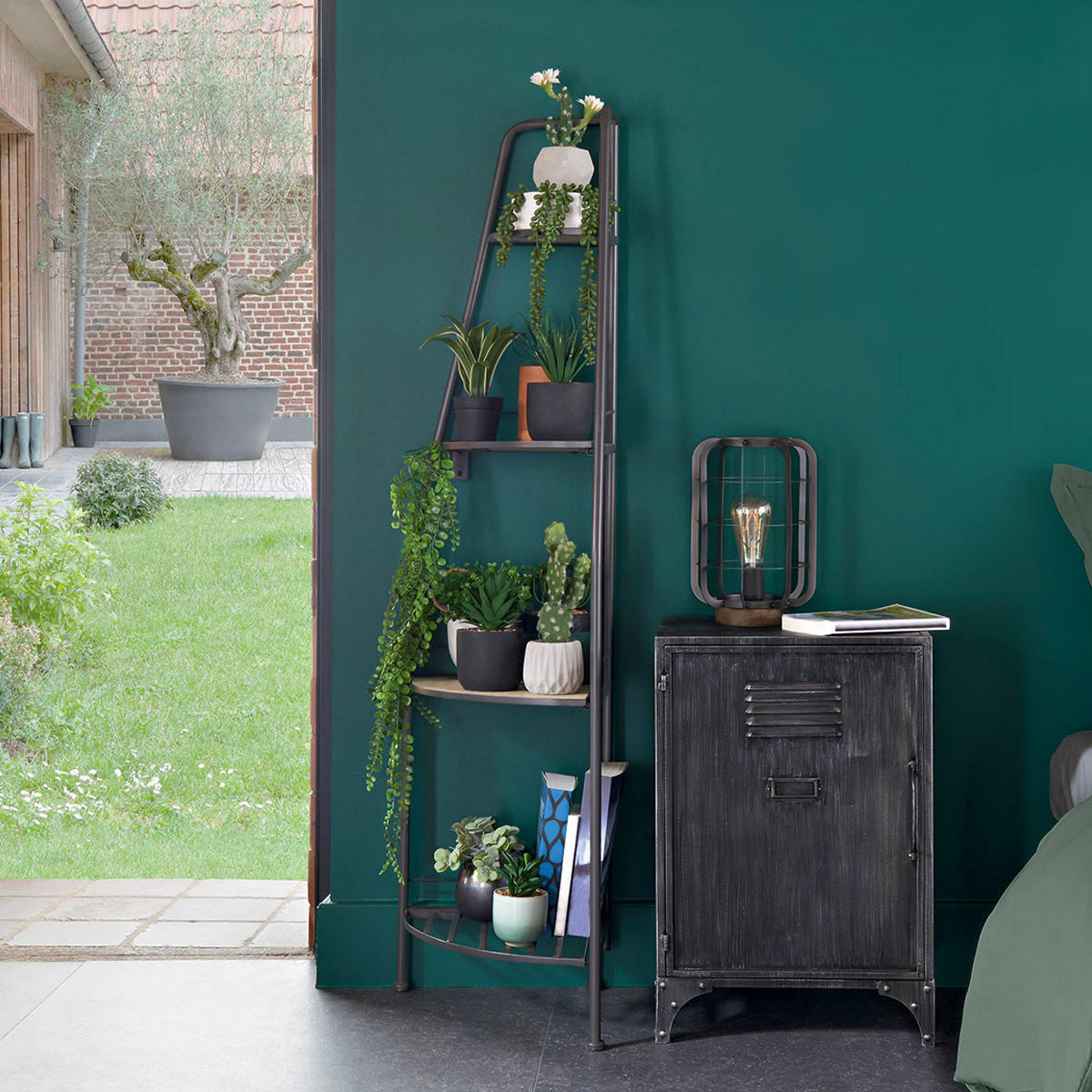 Atmosphera Createur d´interieur Pflanze Grün 12.5 cm