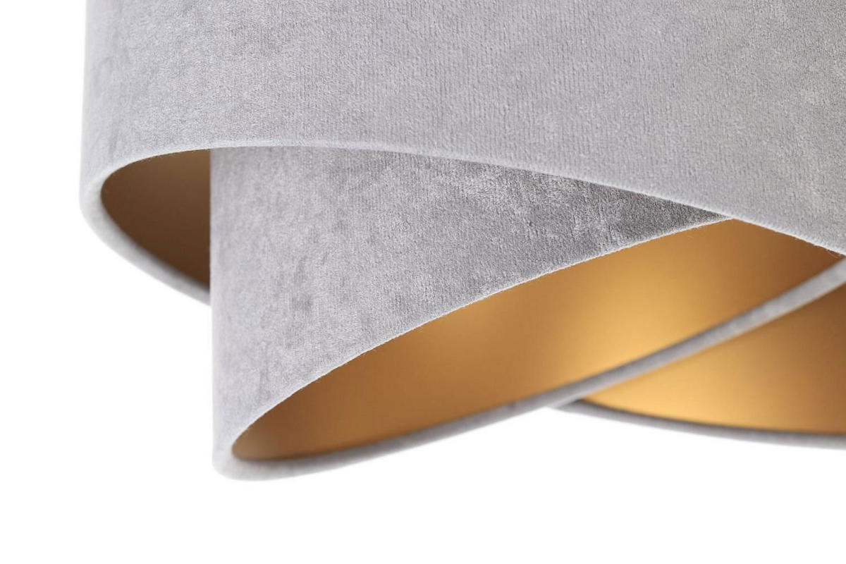 HÄNGELEUCHTE Grau 30/18 cm - Grau, Kunststoff (30/0.3/18cm) - ONZENO