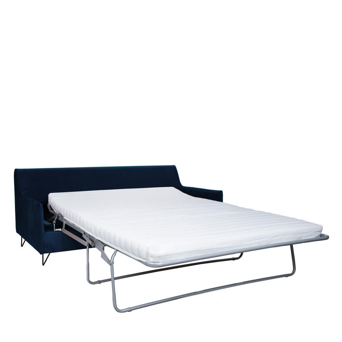 BETTSOFA - Mitternachtsblau - Dunkelblau, Textil (192/87/98cm) - Drawer