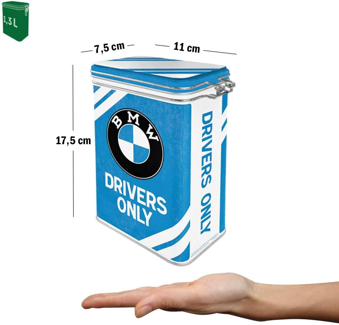 AROMADOSE BMW Drivers Only - Multicolor, Metall (11/17.5/7.5cm) - Nostalgic-Art