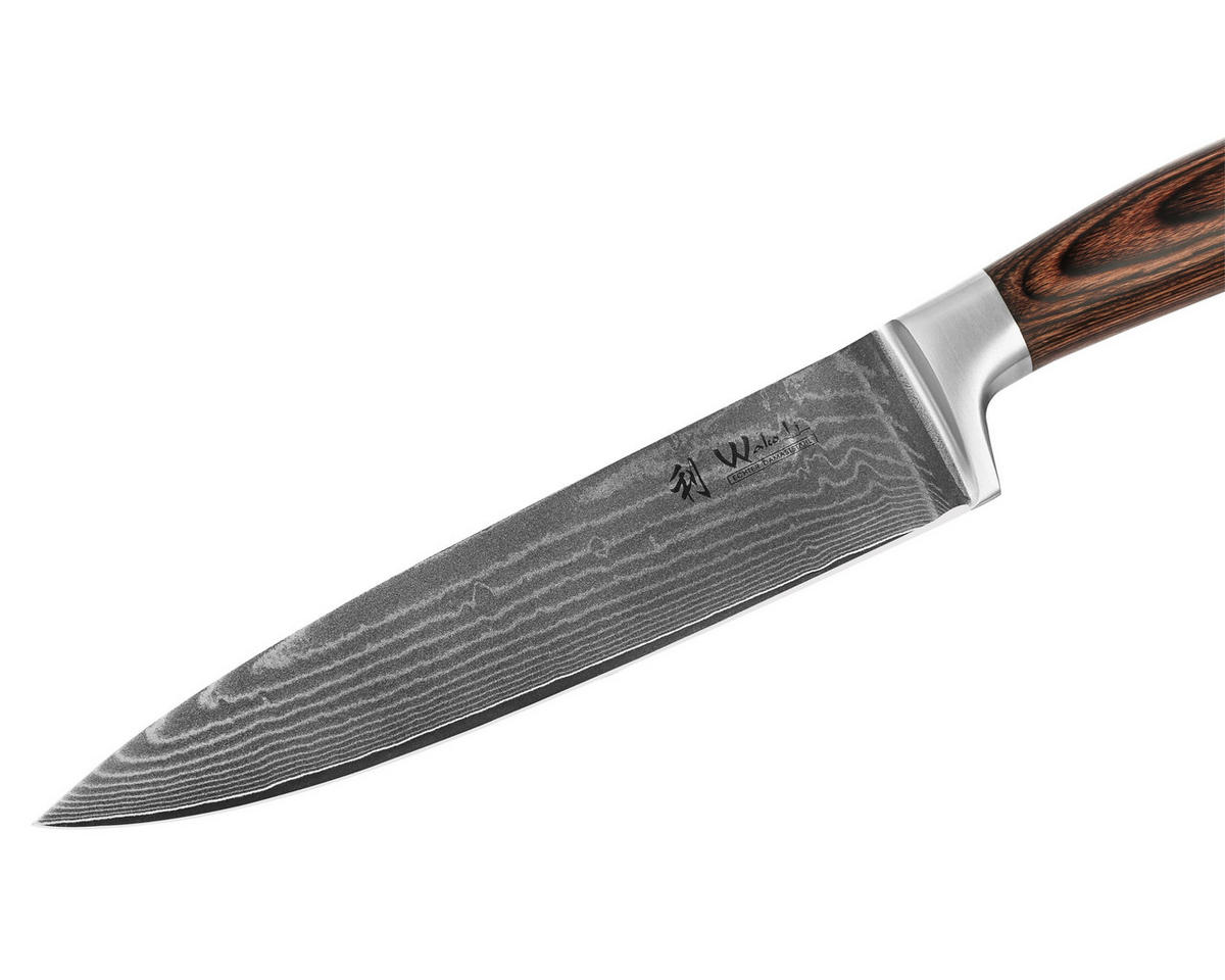 CHEFMESSER I EDIB - Braun, Holz/Metall (30cm) - Wakoli