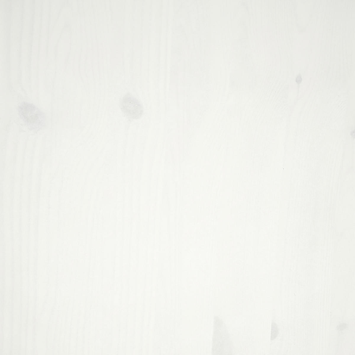 BETTTRUHE - Kiefer massiv - Weiß, Holz (136/47/38cm) - home24