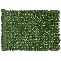 KUNSTHECKE DE-13774 3x1 m mit UV-Schutz Dunkelgrün - Grün, Kunststoff (1/300cm) - ComfortXL
