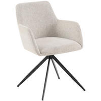 ESSZIMMERSTUHL Olema 81x56x62 cm creme - Creme, Textil (56/81/62cm) - furnicato