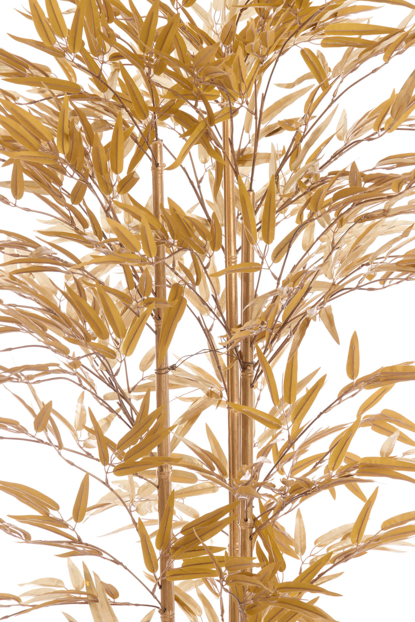 TOPF Bambus Gold 152/90/152 cm - Goldfarben, Kunststoff (152cm) - Light & Living