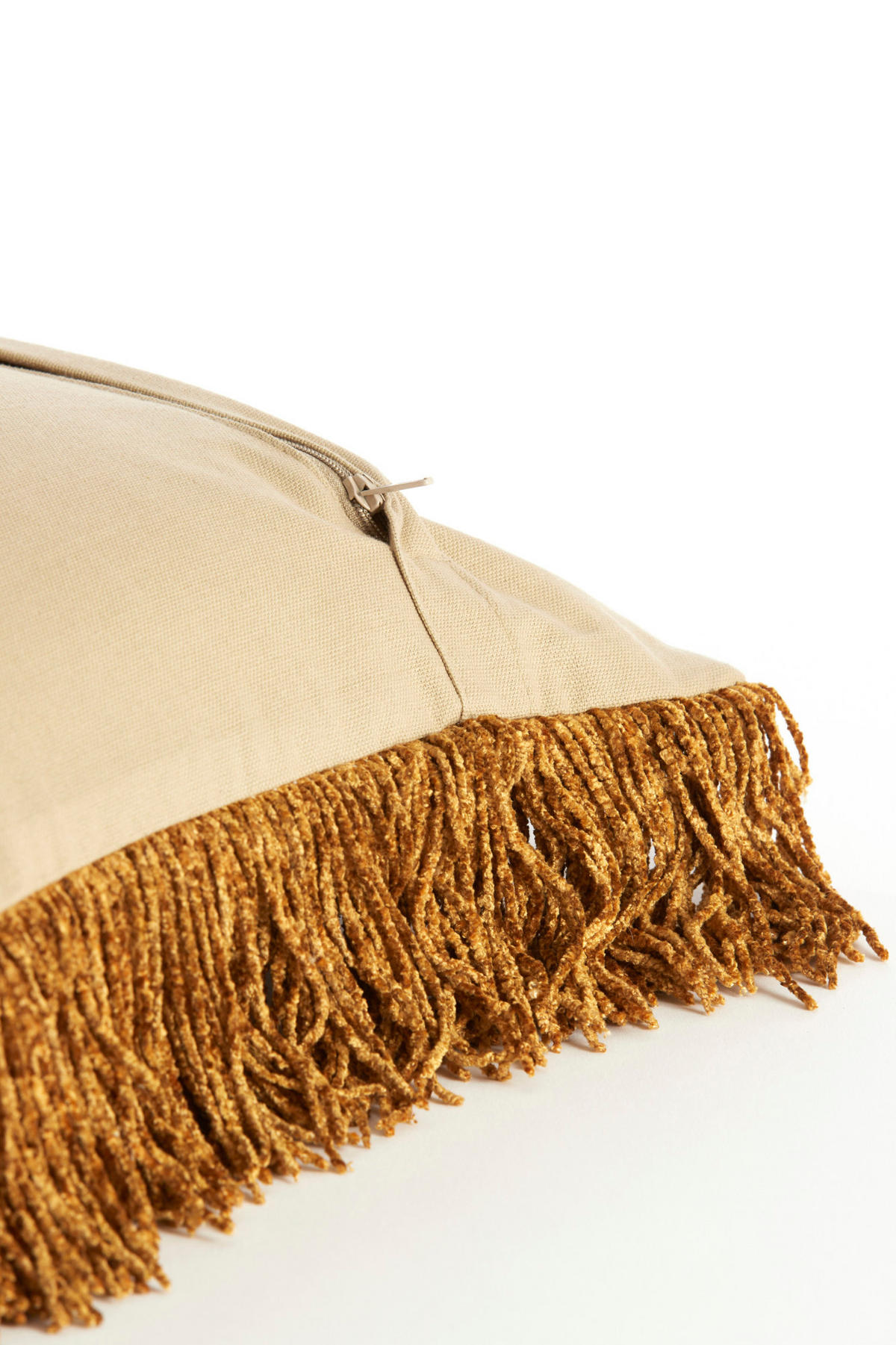 DEKOKISSEN Luani Braun 60/30/10 cm - Rot, Textil (30/60cm) - Light & Living