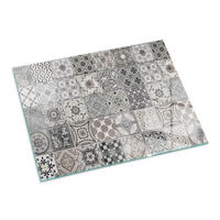 GLASPLATTE für Kamin 80x60 cm Schwarz - Schwarz, Glas (80/60/0.4cm) - ArtPrintCave