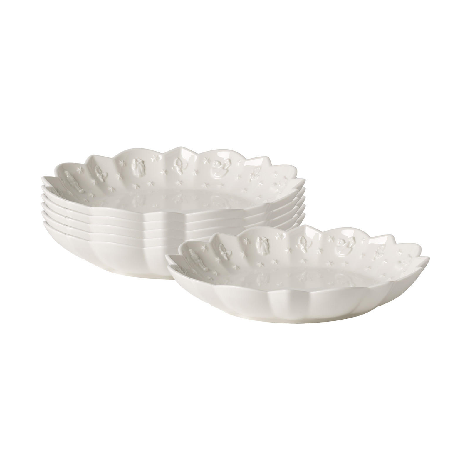 SCHALEN Toy's Delight Royal Classic weiß ø 16 cm 6er Set - Weiß, Keramik (16cm) - Villeroy & Boch