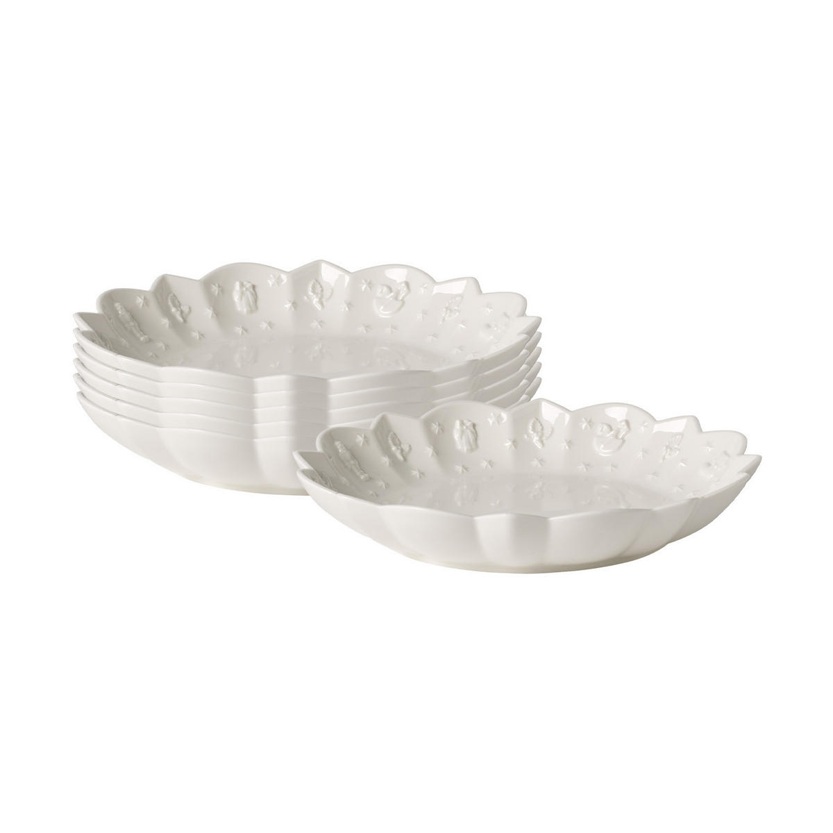 SCHALEN Toy's Delight Royal Classic weiß ø 16 cm 6er Set - Weiß, Keramik (16cm) - Villeroy & Boch