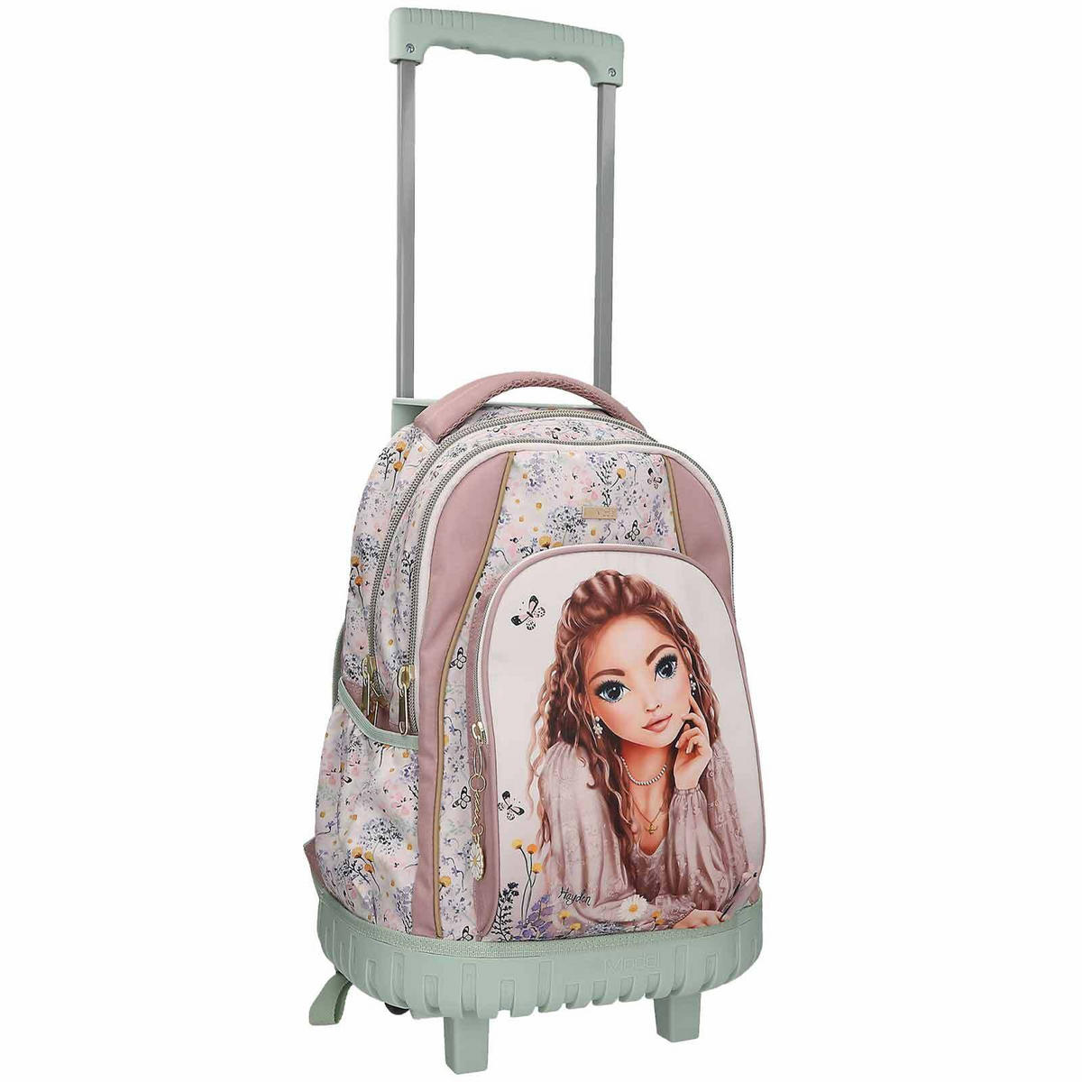 SCHULRUCKSACK TROLLEY SUMMER FEELING TOPModel bunt 25 x 34 x 52 cm - Multicolor, Textil (34/25cm) - Depesche Germany