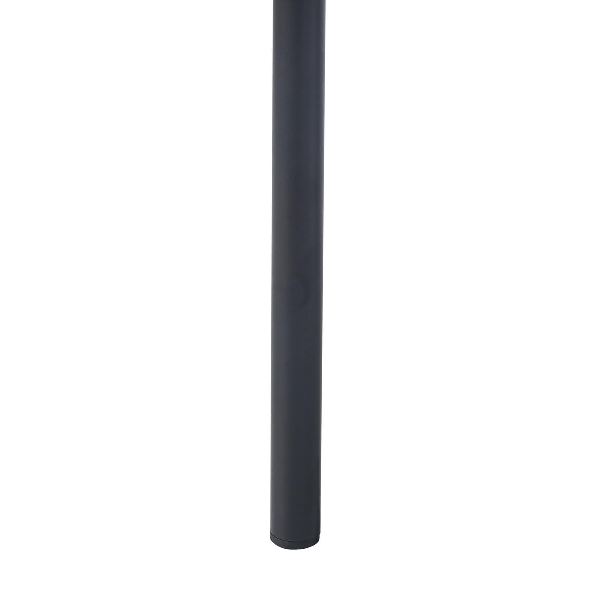 BEISTELLTISCH Mölndal - Schwarz, Metall (37/58/70cm) - [en.casa]