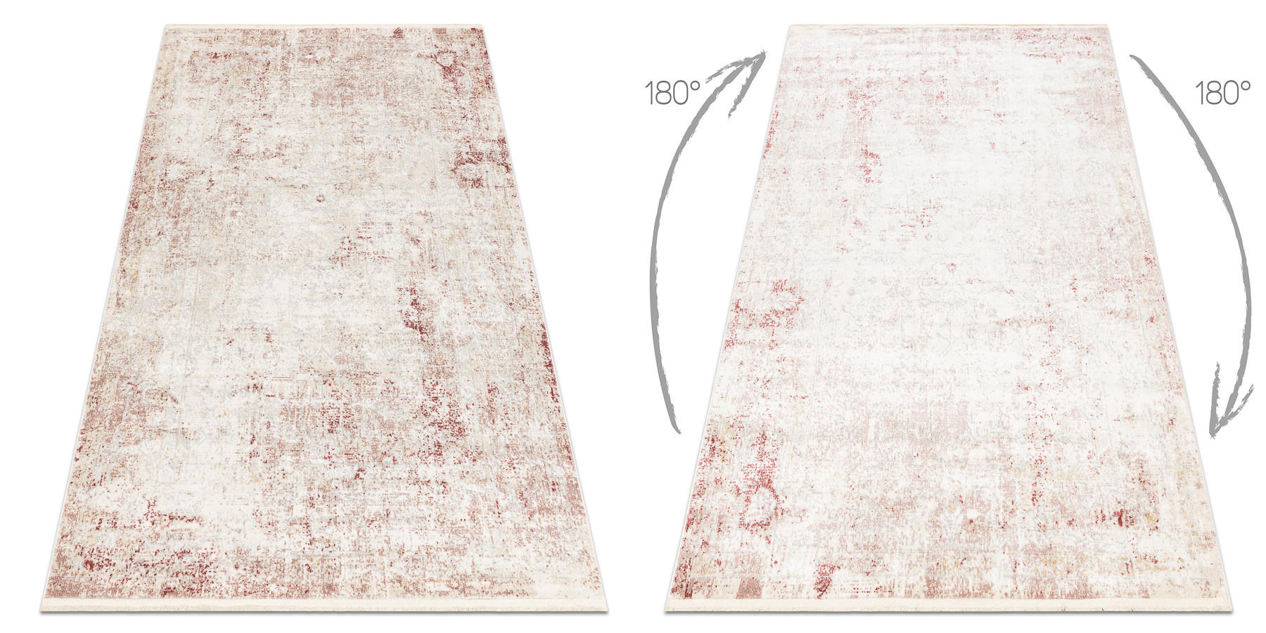 TEPPICH Distin 120/170 cm - Weiß, Textil (120/170cm) - rugsX