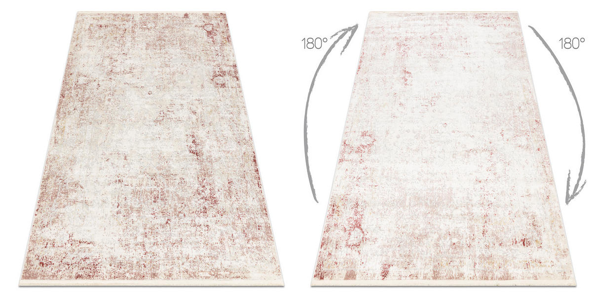 TEPPICH Distin 120/170 cm - Weiß, Textil (120/170cm) - rugsX