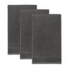 GÄSTETUCH PEARL 3ER PACK - Graphitfarben, Textil (30/50cm) - Möve for Frottana