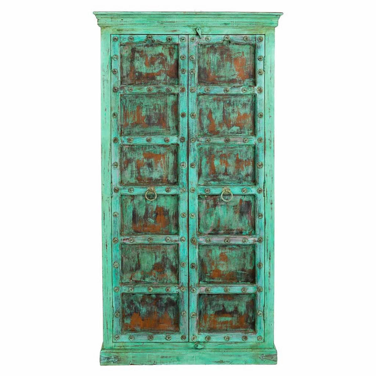 SCHRANK aus Holz 105x42x199 cm - Multicolor, Holz (105/199/42cm) - Wanderlust