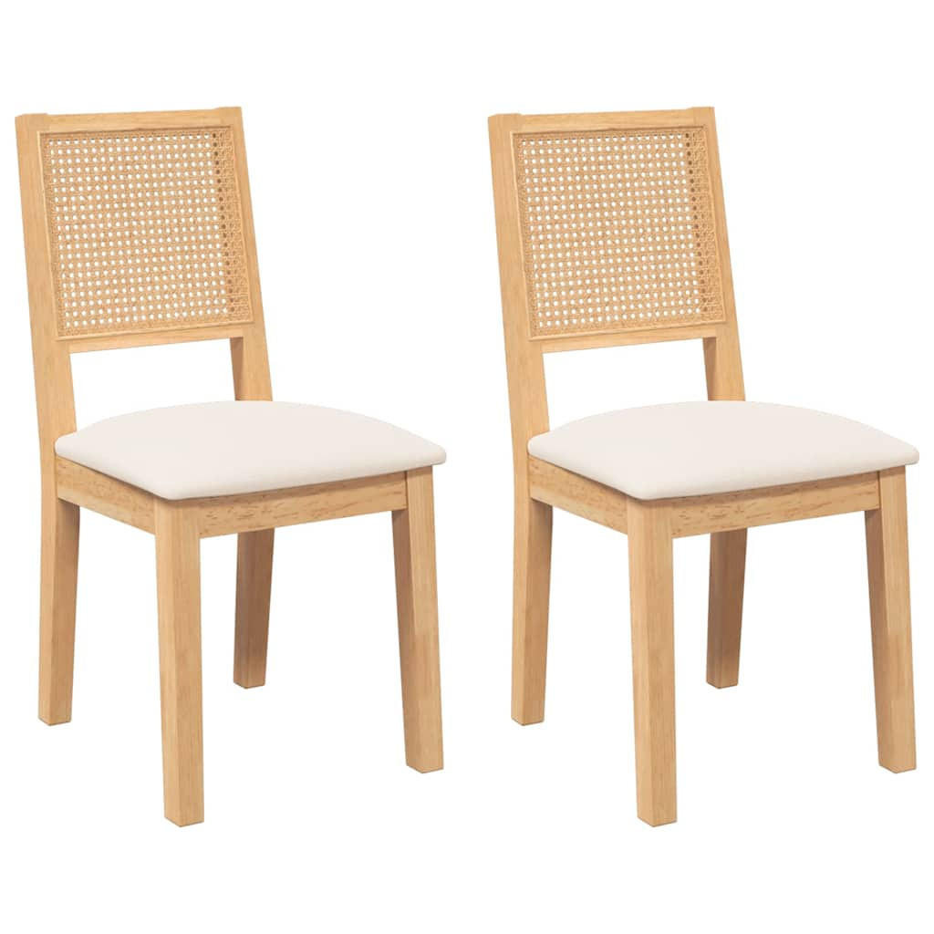 STUHL-SET 2 Stk Grimmenhain 45/89/54 cm - Braun, Holz (45/89/54cm) - ZMH