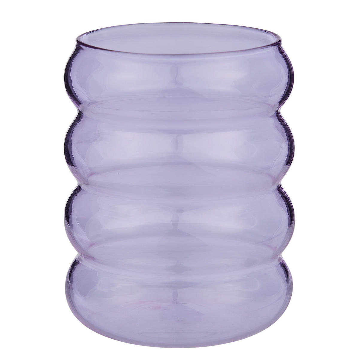 TRINKGLÄSER (6er Set) Hoop 350 ml - Flieder, Glas (0.35L) - Butlers