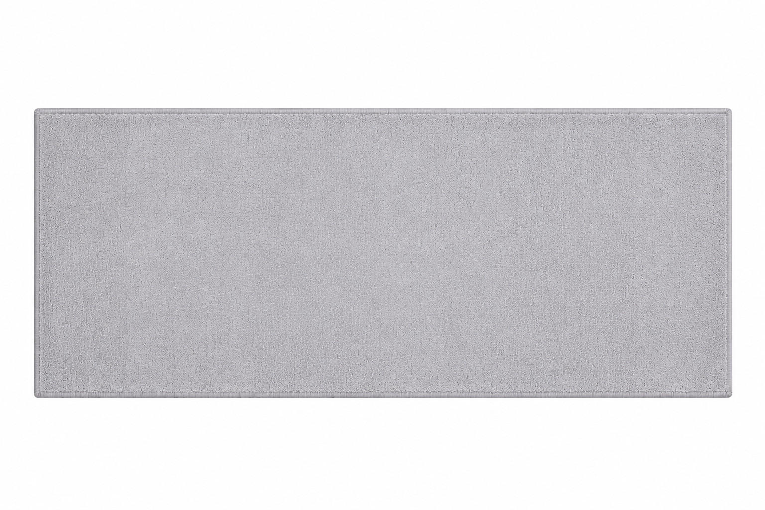 KÜCHENLÄUFER 80/100 cm rutschfest mit TPR‑Unterseite, saugfähiger Teppichläufer für Küche Flur Bad, strapazierfähig waschbar - Hellgrau, Textil (80/100cm) - Joyfair